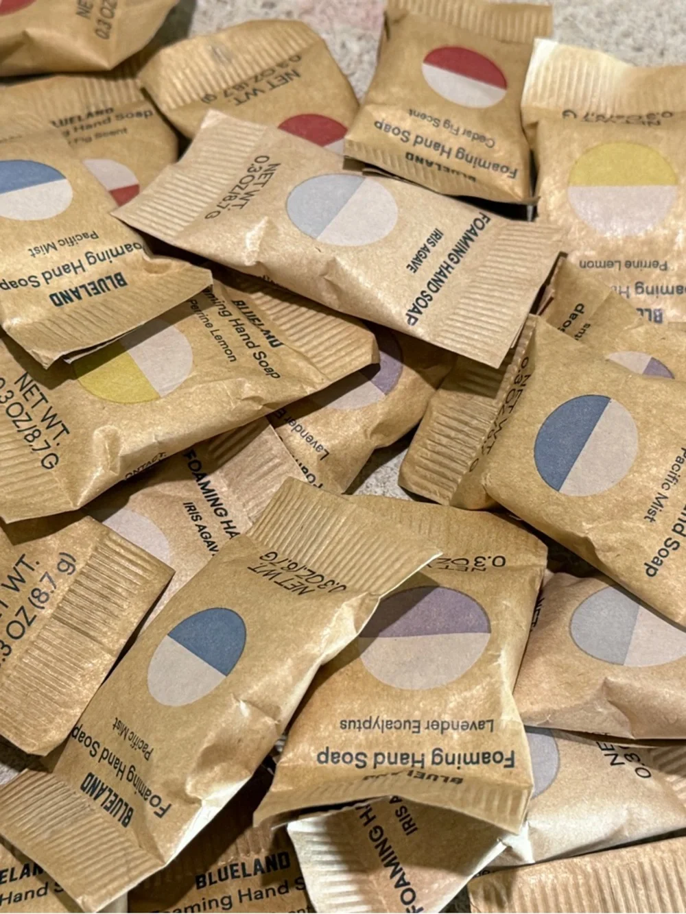 BlueLand Foaming Hand Soap Tablets and Pump - Picture 5 of 7